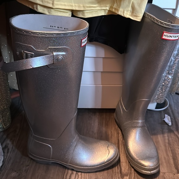 Hunter knee high boots size 10 - Picture 2 of 5
